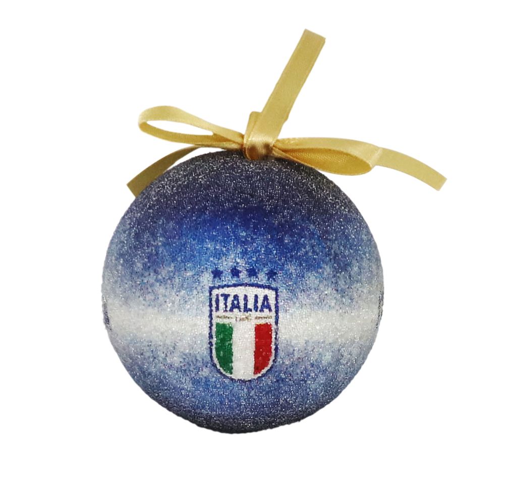 PALLINA DI NATALE Ø7.5 CM IN CONFEZIONE SINGOLA FIGC