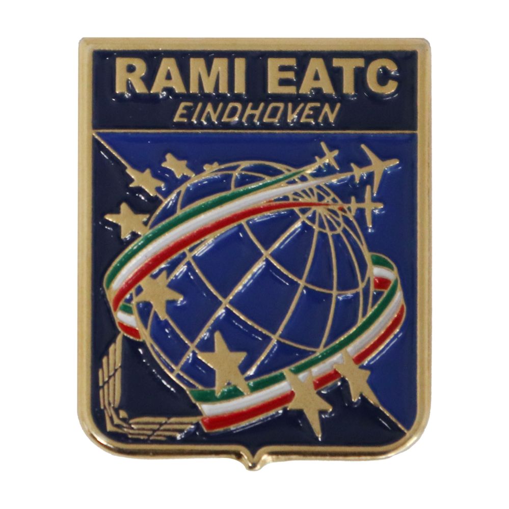 DISTINTIVO DA CAMICIA 30X35MM IN METALLO RAMI EATC EINDHOVEN