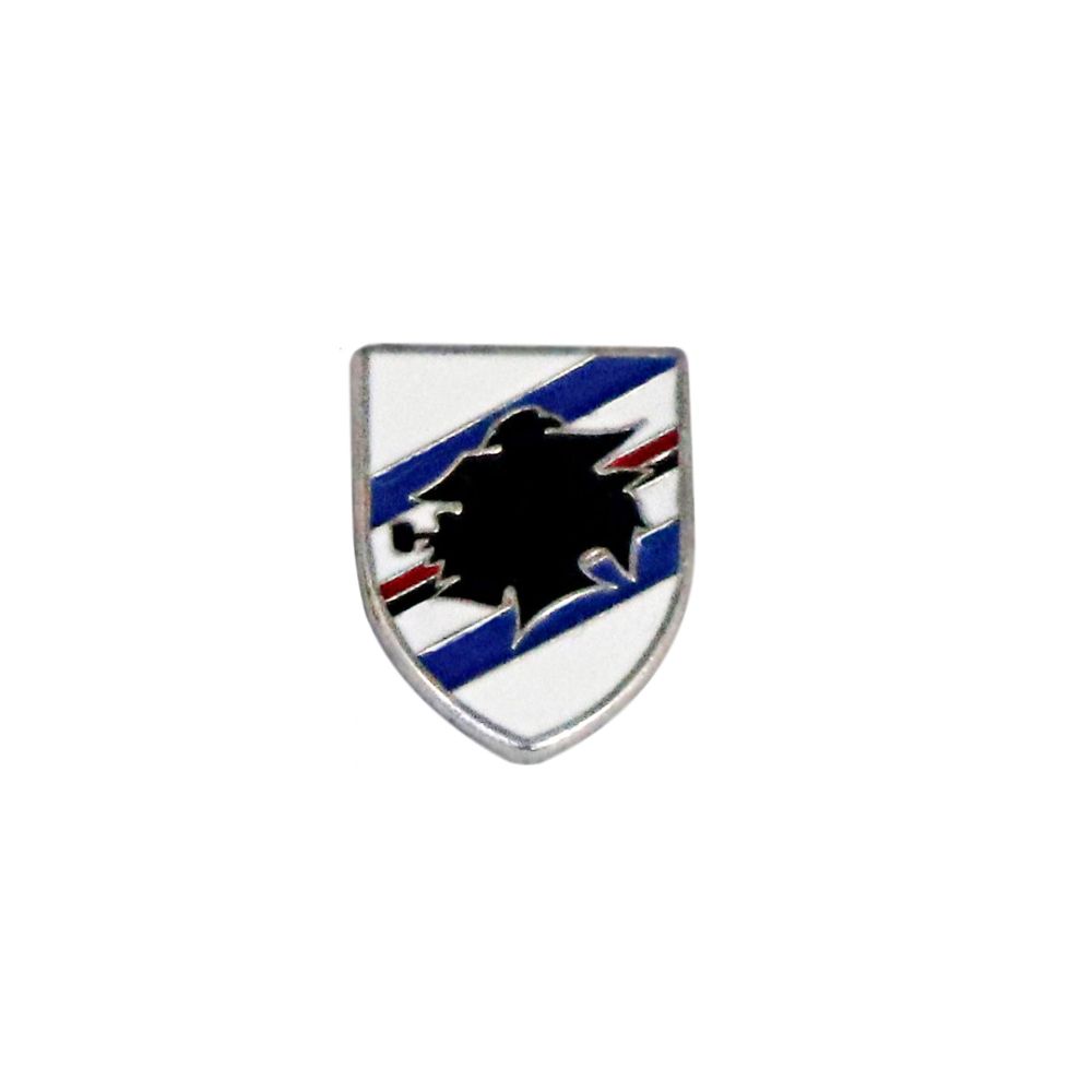 Distintivo In Metallo Smaltato Logo Ufficialesampdoria