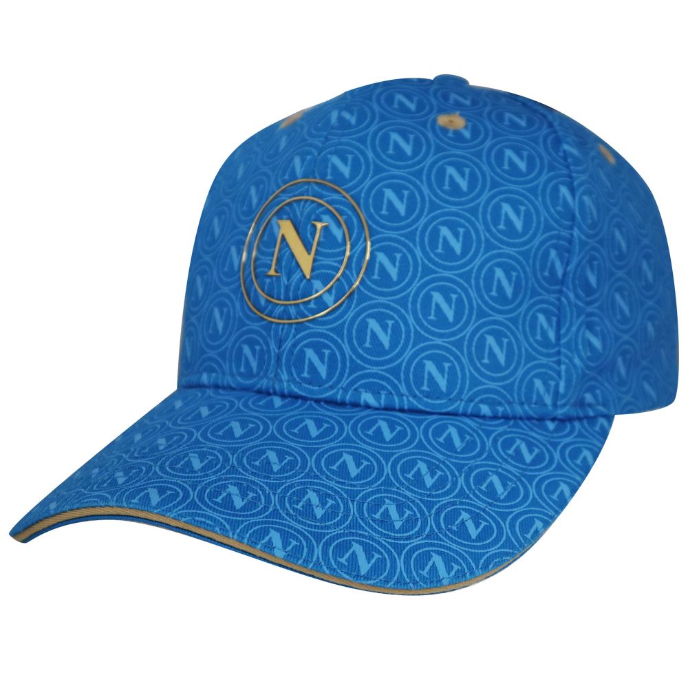 CAPPELLINO COTONE BASEBALL NAPOLI BLU