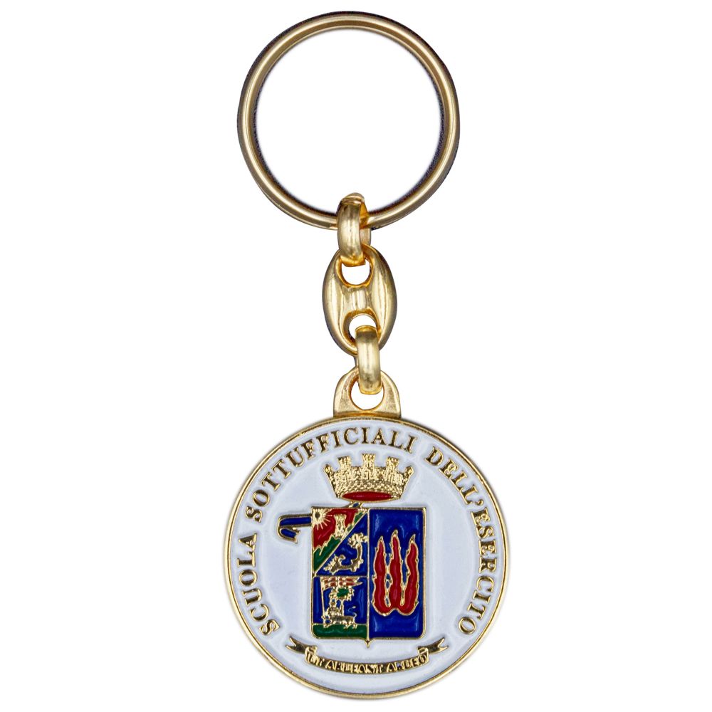 PORTACHIAVI METALLO SMALTATO SOTTUFFICIALI ESERCITO ITALIANO