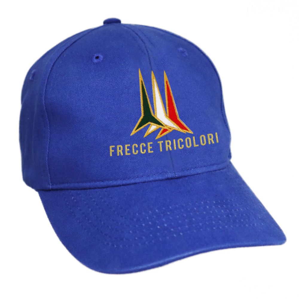 CAPPELLINO IN COTONE BLU ROYAL