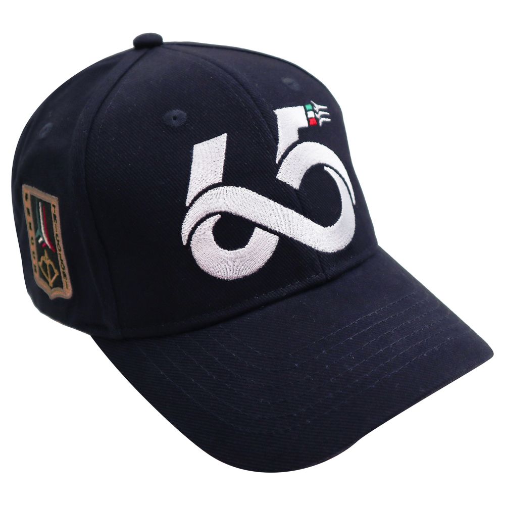 Cappellino in Cotone Blu Ricamato 65° Anniversario Frecce Tricolori