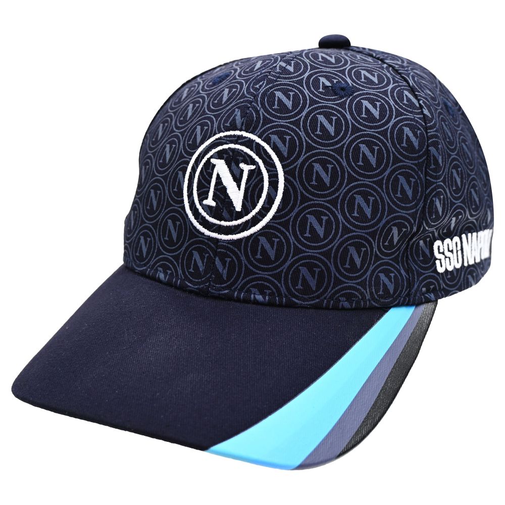 CAPPELLINO COTONE BASEBALL NAPOLI AZZURRO
