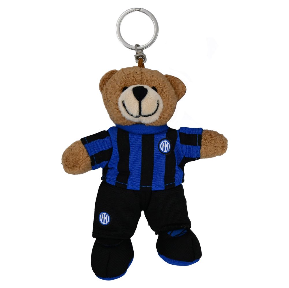 PORTACHIAVI ORSO MAGLIA SCRISCE INTER 10 CM