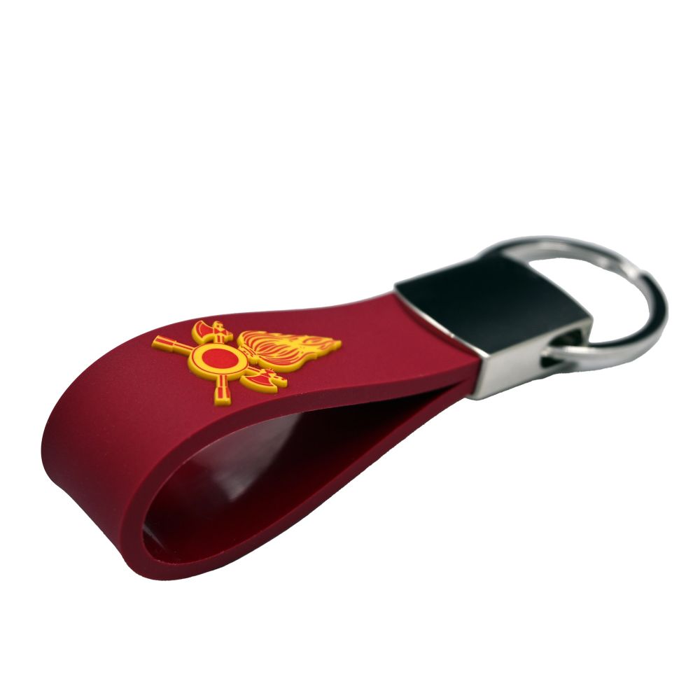 PORTACHIAVI IN GOMMA E METALLO VIGILI DEL FUOCO