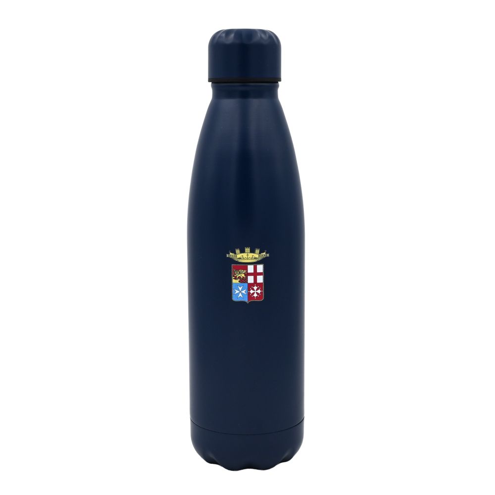 BORRACCIA BLU IN ACCIAIO INOX, DOPPIA PARETE, 500 ML MARINA MILITARE