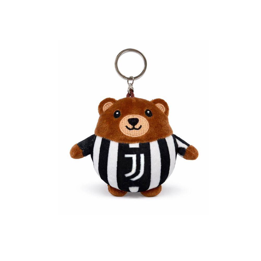PORTACHIAVI TEDDY SQUISHY 8 CM JUVENTUS