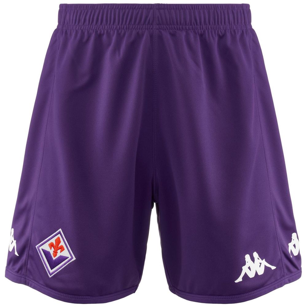 PANTALONCINI VIOLA SENZA TASCHE FIORENTINA