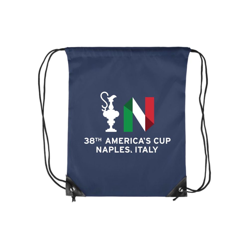 SACCA AMERICA'S CUP 38 BLU NAVY COPPA N E SCRITTA