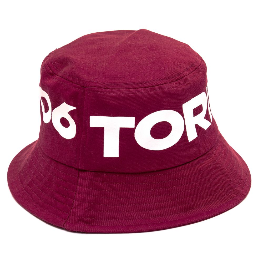 CAPPELLO PESCATORE GRANATA CON SCRITTA TORINO FC 1906
