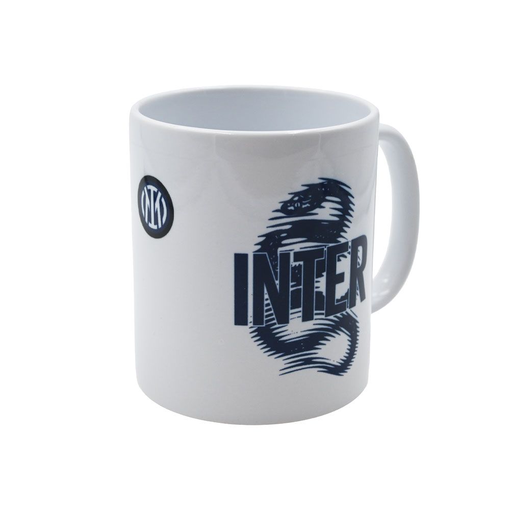 MUG IN CERAMICA INTERNO BIANCO CUBE FC INTER
