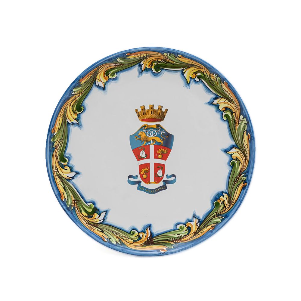 PIATTO IN CERAMICA DI CALTAGIRONE Ø 24 CM CARABINIERI