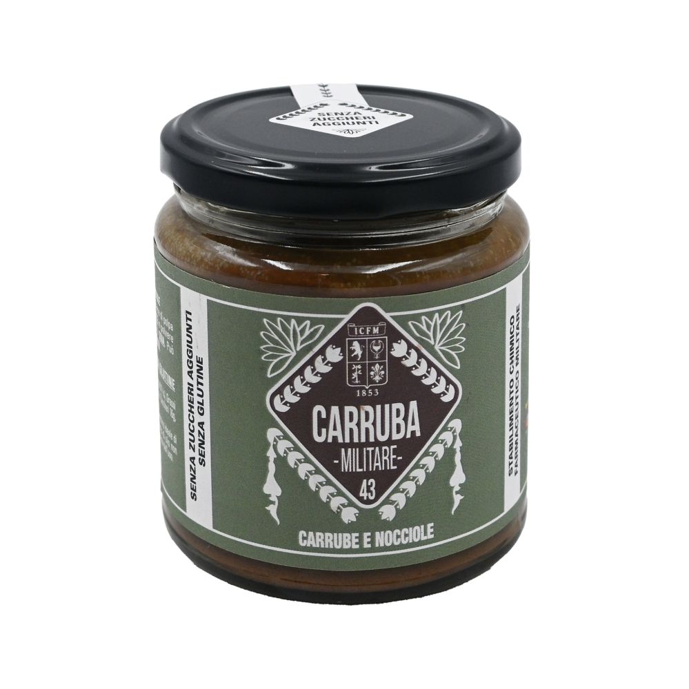 CREMA SPALMABILE CARRUBANTE CARRUBE E NOCCIOLE 300 GR
