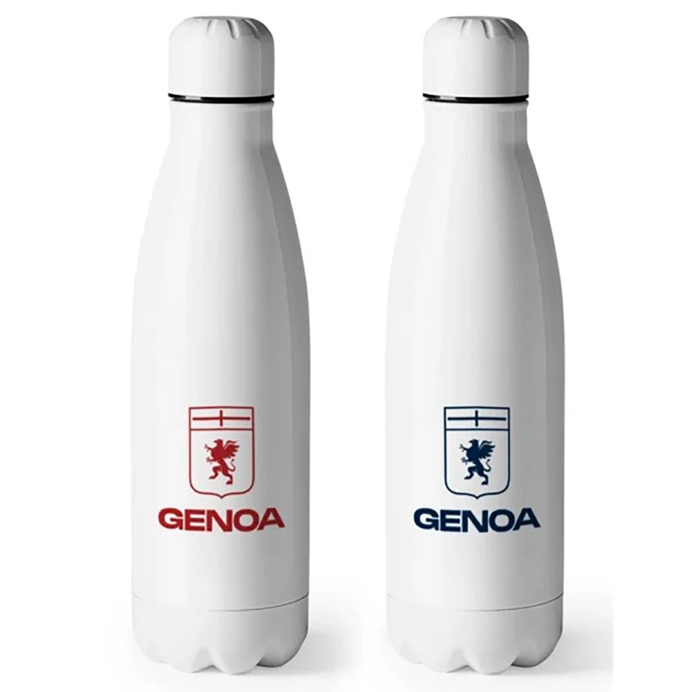 BORRACCIA TERMICA 500ML GENOA CFC GRAFICA STEMMA FRONTE E RETRO