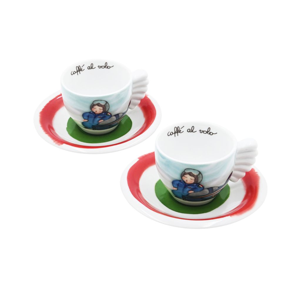 SET 2 TAZZINE FRECCE TRICOLORI THUN