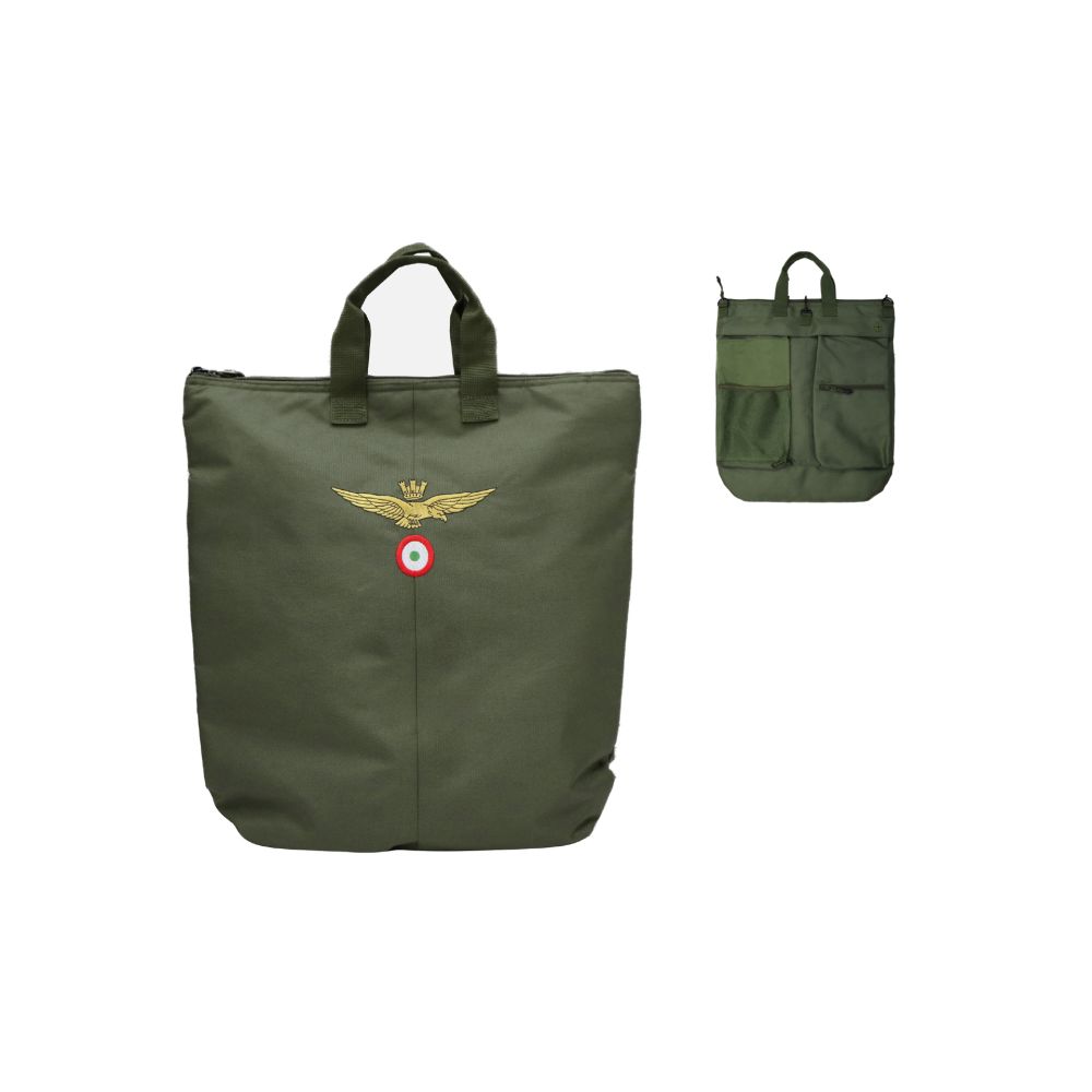 BORSA PORTACASCO VERDE