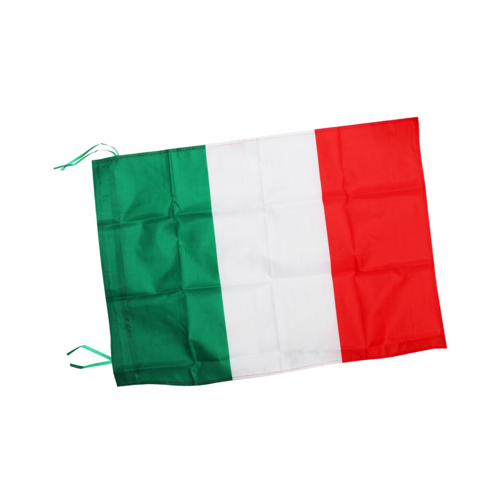 BANDIERA ITALIA CON LACCI 70X100