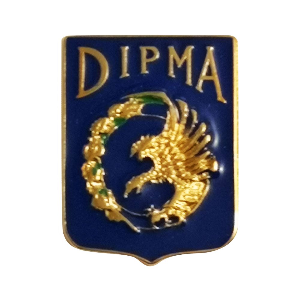 DISTINTIVO DA CAMICIA 25X32MM IN METALLO DIPMA