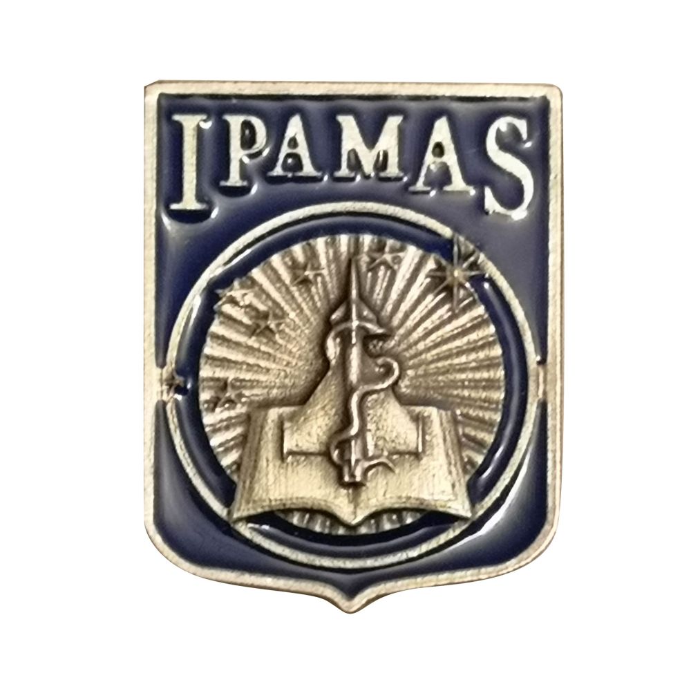 DISTINTIVO DA CAMICIA 25X32MM IN METALLO IPAMAS