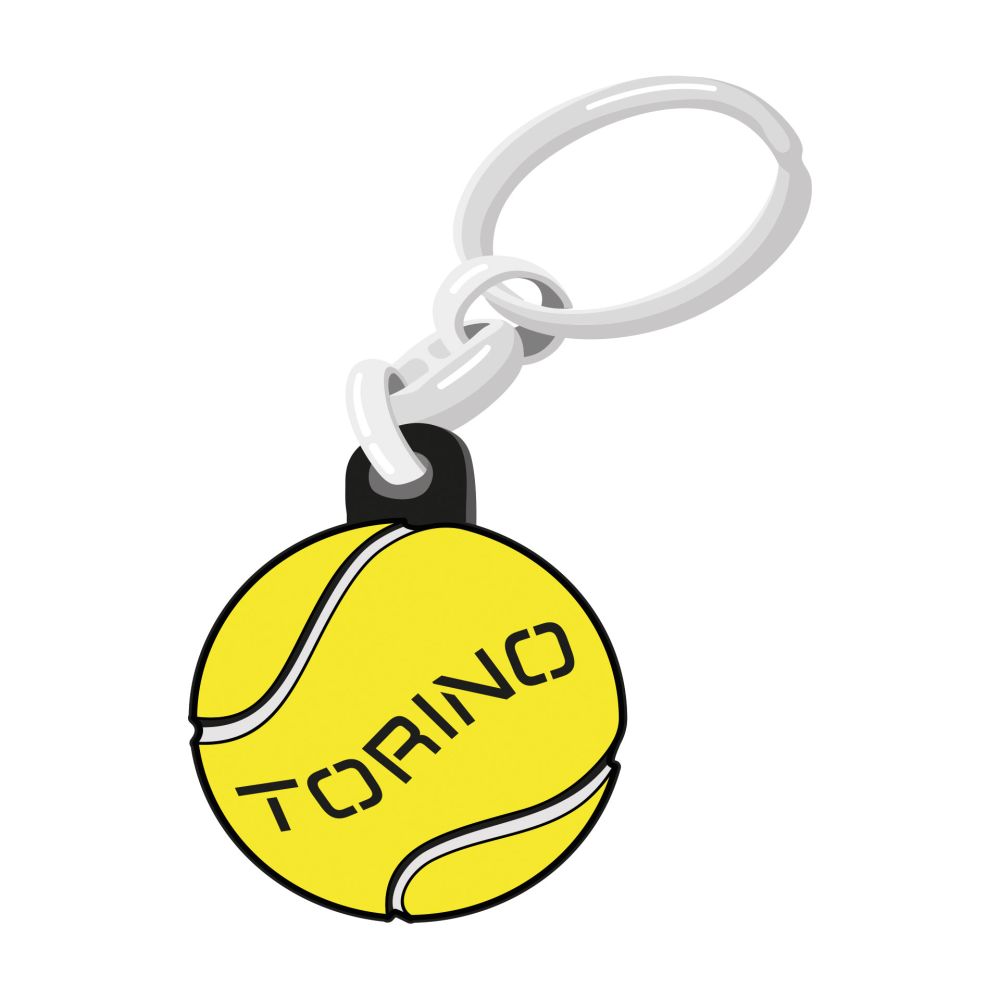 PORTACHIAVI PALLINA DA TENNIS TORINO