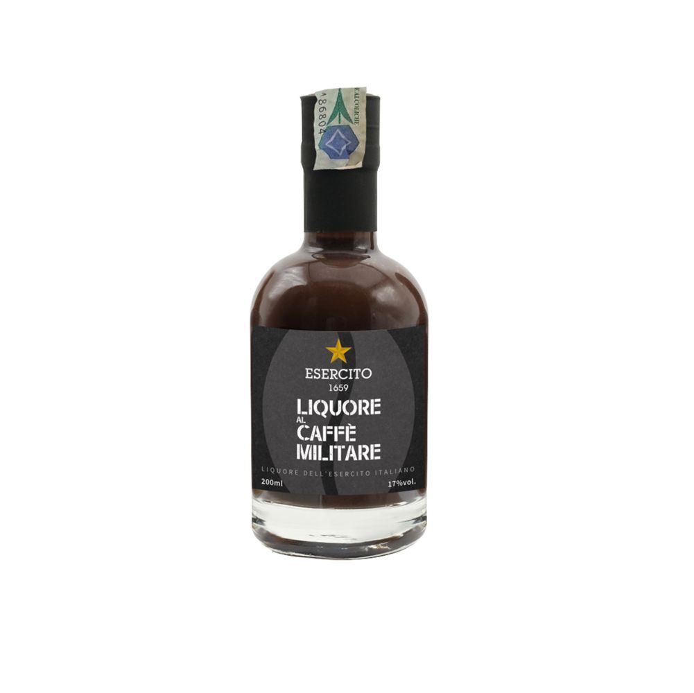 LIQUORE AL CAFFE' BOTTIGLIA 20cl ESERCITO 1659