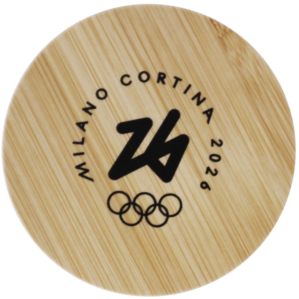 Apribottiglie Sottobicchiere Bamb? Dia 78 Mm Olympic Emblema Monocromati