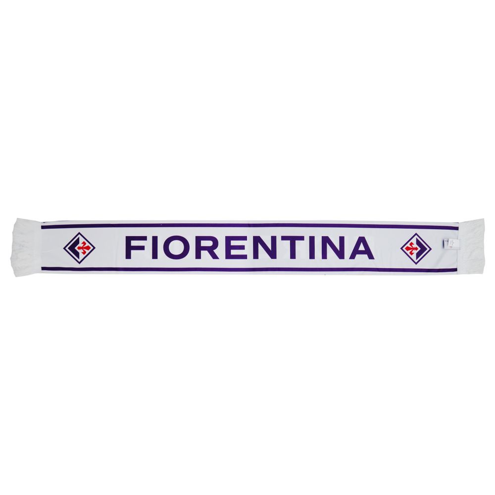 SCIARPA IN RASO DI POLIESTERE FIORENTINA BIFACCIALE