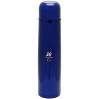 Thermos Acciaio Inox Blu 1 Lt. Paralympic Emblema Monocromatico Logo