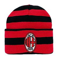 Zuccotto Acrilico Pon Pon Logo Milan