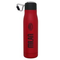 BORRACCIA MILAN IN ACCIAIO INOX DOPPIA PARETE, 500 ML, CHIUSURA A VITE E