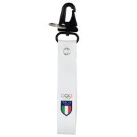 PORTACHIAVI JACQUARD MOSCHETTONE OLYMPIC+ITALIA TEAM EMBLEMA COLORATI FO