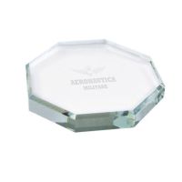 CRISTALLO FERMACARTE OTTOGONALE