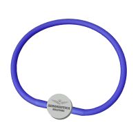 BRACCIALETTO IN SILICONE BLU