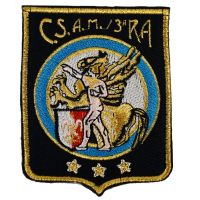 PATCH RICAMATA CON VELCRO 70X90MM CSAM 3 RA