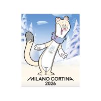 MILANO CORTINA 26 TINA MAGNET 36MM X 45MM