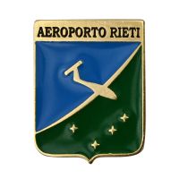 SPILLA DA CAMICIA 25X32MM IN METALLO AEROPORTO RIETI