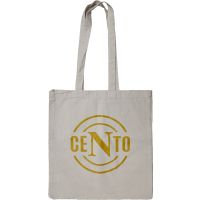 SHOPPER IN COTONE ECRU' NAPOLI CENTO