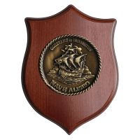 CREST IN METALLO NAVE ALISEO MARINA MILITARE