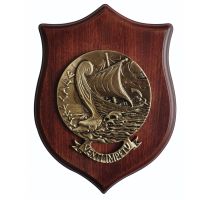 CREST IN METALLO NAVE GRECALE MARINA MILITARE