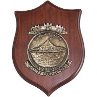 CREST IN METALLO NAVE STROMBOLI MARINA MILITARE