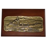 CREST IN METALLO M.M. NAVE MCC 1104