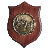 CREST IN METALLO M.M. NAVE LEVANZO