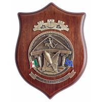 CREST IN METALLO DIR. SCUOLA MARESCIALLI MARINA MILITARE