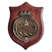 CREST IN METALLO UFF. GEN. PEL PERSONALE MARINA MILITARE