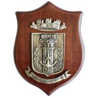 CREST IN METALLO DIR. DI COMMISARIATO TARANTO MARINA MILITARE