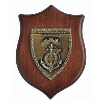 CREST IN METALLO OSPEDALE PRINCIP. TARANTO MARINA MILITARE