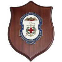CREST IN METALLO OSPEDALE PRINCIP. TARANTO MARINA MILITARE