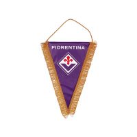 GAGLIARDETTO TRIANGOLARE PICCOLO FIORENTINA 14X17 CM