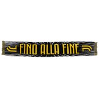 SCIARPA ACRILICO JACQUARD SCRITTE GIALLEJUVENTUS